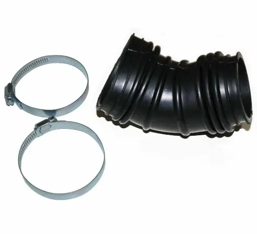 SUZUKI CARBURETTOR BOOT AIR CLEANER RUBBER HOSE WITH CLAMP SAMURAI DROVER SJ