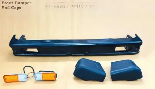 Front Bumper & Light Kit Complete For Suzuki Samurai 80'-95'