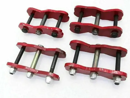 Gypsy Shackle Kit Assembly with Nut Bolt Stock Fitting set 4 for Suzuki Samurai