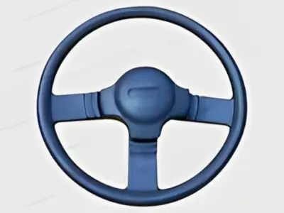 OEM 1st GENERATION STYLE STEERING WHEEL+HORN BUTTON SUZUKI SAMURAI SJ410 SJ413