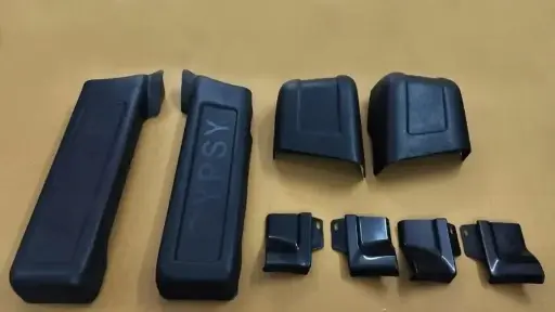 SUZUKI SAMURAI SJ LONG BODY F / R BUMPER COVER ROCKER CORNER SIDE MOULDING SET