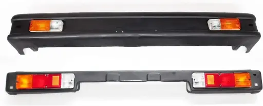 OEM Front & Rear Bumper Set +Lights Suzuki Samurai SJ413 410 Sierra Drover Jimny