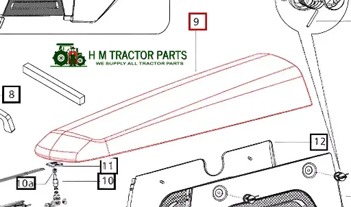 BONNET ASSEMBLY FOR MAHINDRA TRACTOR 000060330M01